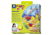 Harrastustarvikkeet - Staedtler Aseta malli saven Fimo Kids F&P Oceanlife. - 8034 14 LZ