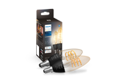 Smart Home - Älykoti - Philips Hue Valkoinen Ambiance E14 Filament Candle 2-Pack - 929003145202