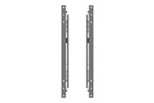 Seinäkiinnitys, AV-kiinnikkeet & AV-kalusteet - Multibrackets m Pro Series - mounting kit - Musta - Max 30 kg - recommended for 65" - 7350105210457
