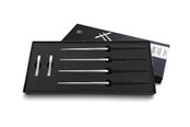 Kattaus - Gense Chopsticks Focus de Luxe 23 cm 6 pieces Black/Matte - 20489