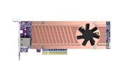 Ohjainkortit - QNAP QM2-2P410G2T - tallennusohjain - PCIe 4.0 x4 (NVMe) - PCIe 4.0 x8 - QM2-2P410G2T