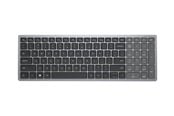 Näppäimistöt - Dell KB740 - Näppäimistö - compact Multi device - QWERTY - Pan Nordic - Titan Harmaa - Näppäimistö - Pohjoismainen - Harmaa - KB740-GY-R-NOR