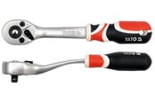 Työkalut - Yato YT-0730 QUICK RELEASE CURVED RATCHET Kahva 1/4'' - YT-0730