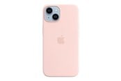 Puhelin - Kannet ja kotelot - Apple iPhone 14 Silicone Case with MagSafe - Chalk Pinkki - MPRX3ZM/A