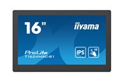 Näyttö - 15.6" iiyama ProLite T1624MSC-B1 - LED-näyttö - Full HD (1080p) - 15,6 tuumaa - T1624MSC-B1