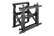 Seinäkiinnitys, AV-kiinnikkeet & AV-kalusteet - Vision - mounting kit - for LCD-näyttö - Musta - Max 70 kg - recommended for 45"-86" - VFM-VW6X4/2