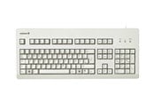 Näppäimistöt - Cherry G80-3000 - Näppäimistö - US - light Harmaa - Näppäimistö - Englanti (US) - Harmaa - G80-3000LXCEU-0