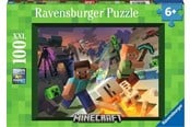 Palapelit - Ravensburger Hirviö Minecraft XXL 100 kpl - 13333