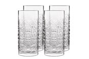 Kattaus - Luigi Bormioli Olutlasit/longdrink-lasit Mixology-tekstuureilla 48 cl 4 kpl - 17366