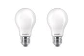 Lamput - Philips LED-lamppu LED-klassikko 7 W / 827 (60 W) kahden pakkaus E27 - 929001243092
