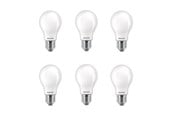 Lamput - Philips LED-lamppu LEDClassic 7W/827 (60W) himmeä 6-pack E27 - 929001243096