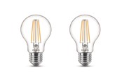 Lamput - Philips LED-lamppu LEDClassic 7W/827 (60W) kirkas 2-pack. E27 - 929001815082