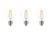 Lamput - Philips LED-lamppu LEDClassic 7W/827 (60W) kirkas 3-pack. E27 - 929001815093