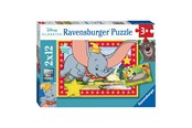 Palapelit - Ravensburger Disney-klassikot: Dumbo ja Viidakkokirja 2x12 kpl - 55753