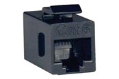 Lisätarvikkeet - Tripp Lite Cat6 suora modulaarinen in-line snap-in coupler RJ45 F/F - modulaarinen insertti - N235-001