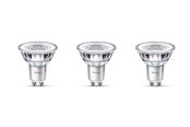 Lamput - Philips LED-lamppu LED-klassikko 4,6 W / 827 (50 W) kolmen pakkaus GU10 - 929001215223