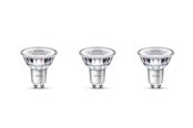 Lamput - Philips LED-lamppu LED-klassikko 3,5 W / 827 (35 W) kolmen pakkaus GU10 - 929001217893