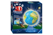 Palapelit - Ravensburger Valaise lasten maailmankartta 3D-palapeli 180 palalla. 3D Palapeli - 112883