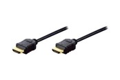 Näyttökaapeli - DIGITUS HDMI-kaapeli Ethernetillä - 1 m - AK-330107-010-s