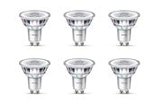 Lamput - Philips LED-lamppu LED-klassikko 3,5 W/827 (35 W) kuuden kappaleen pakkaus GU10 - 929001217896