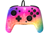Pelit - lisävarusteet - PDP Rematch Wired controller - Star Spectrum - Wired Controller - Nintendo Switch - 500-134-SPCTM
