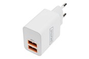 Puhelin - Adapterit & Laturit - DIGITUS Teho adapter - 2 x USB - 15.5 Watt - DA-10061