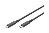 USB kaapelit - DIGITUS - USB-C cable - USB-C to USB-C - 80 cm - AK-300343-008-S