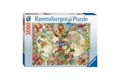 Palapelit - Ravensburger Kukka- ja eläinmaailman kartta 3000 palaa - 171170