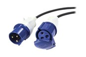 Virtakaapelit (ulkoinen) - APC Modular IT Teho Distribution Cable Extender - Teho extension cable - IEC 60309 16A to IEC 60309 16A - 3.6 m - PDX316IEC-360
