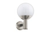Smart Home - Älykoti - EGLO NISIA-Z outdoor wall lamp stainless steel/white - 900265