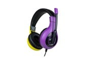 Kuulokkeet - BigBen Interactive Stereo Gaming Kuulokkeet   V1 - Purppura + Keltainen - SWITCHHEADSETV1P+Y