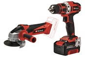 Työkalut - Einhell Teho Työkalu Kit TE-TK 18/2 Li Kit (CD+AG) - 4257240
