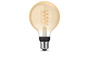 Smart Home - Älykoti - Philips HueW 7 Watin filamenttikupu G93-kanta E27-liittimellä eurooppalaisella jännitteellä. - 929003051901