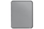 Konferenssi & Esitys - Nobo  valkotaulu Slimline 36x28cm teräs Hopea - QB05442CD