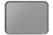 Konferenssi & Esitys - Nobo  valkotaulu Slimline 22x28cm teräs Hopea - QB05142CD