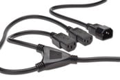 Sisäiset virtakaapelit - DIGITUS Y-power Cord Cable - AK-440400-017-S