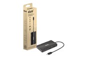 Telakointiasemat - Club 3D - telakointiasema- USB-C 3.2 Gen 2- 2 x DP (DisplayPort)- GigE (Gigabit Ethernet) - CSV-1598