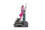 Fanituotteet - Iron Studios - Statue Pinkki Ranger - Mighty Morphin Teho Rangers - BDS Art Scale 1/10 - Figuuri - 0609963128174