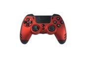 Pelit - lisävarusteet - Steelplay Slim Pack Wireless Controller - Punainen - Wireless Controller - Sony PlayStation 4 - JVAMUL00154