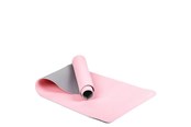 Urheilu & Fitness - Vivid Harjoitusmatto 170 x 60 x 0,4cm vaaleanpunainen-harmaa - 61330PI