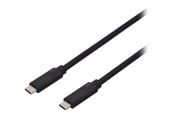 USB kaapelit - DIGITUS - USB-C cable - USB-C to USB-C - 1 m - AK-300139-010-S