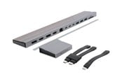 Telakointiasemat - Targus HyperDrive - telakointiasema - USB-C x 2 - 3 x HDMI, 3 x DP - GigE - HD156