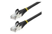 Verkkokaapelit - StarTech.com 2m CAT6a Ethernet Cable - Musta - Musta - 2m - NLBK-2M-CAT6A-PATCH