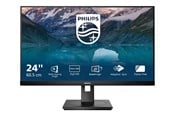Näyttö - 24" Philips 242S9JML/00 - 1920x1080 - 75Hz - VA - USB Hub - Speakers - 242S9JML/00