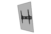 Seinäkiinnitys, AV-kiinnikkeet & AV-kalusteet - Neomounts Select WL35S-950BL19 - mounting kit - heavy-duty - for flat panel - black - Max 160 kg - recommended for 115" - WL35S-950BL19