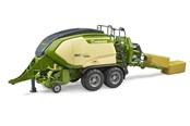 Leluautot - Bruder Krone Big Pack 1290 HDP VC with 2 square bales of hay - BR2033
