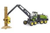 Leluautot - Bruder John Deere Harvester 1270 G puunrunkojen kanssa - BR2135