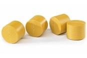 Leluautot - Bruder Access.: 4 round hay bales ockery for Claas Rolland 250 - BR2344