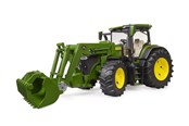 Leluautot - Bruder John Deere 7R 350 etukuormaajalla - BR3151
