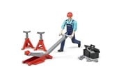 Leluautot - Bruder Kuvio asettaa autotallivarusteet - BR62100
